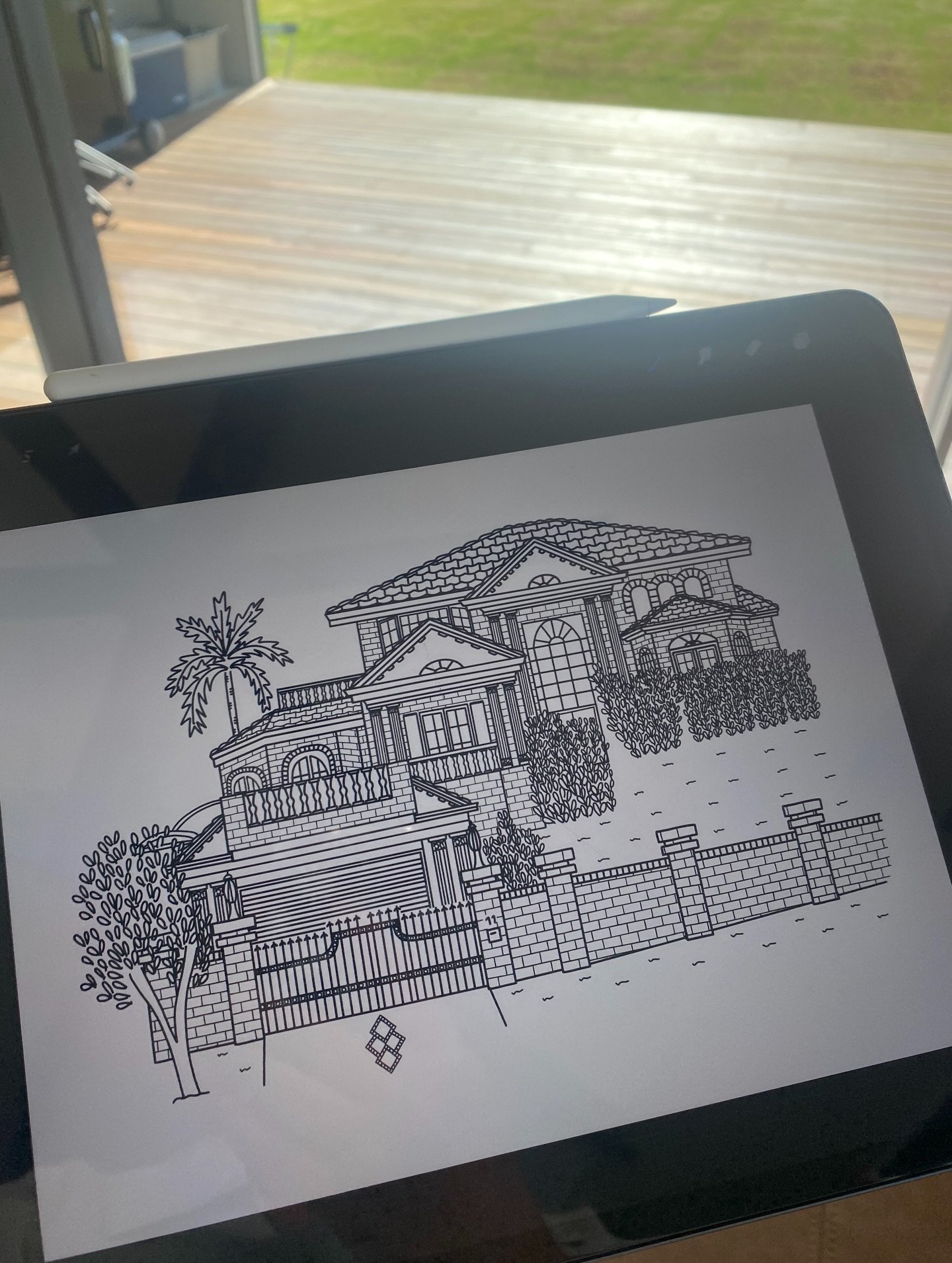People often assume that drawing a house is a quick and simple process.

But for me, it&rsquo;s never JUST a house (or building). 

Homes are filled with memories, stories, favourite corners, and tiny details that mean everything to the people who li