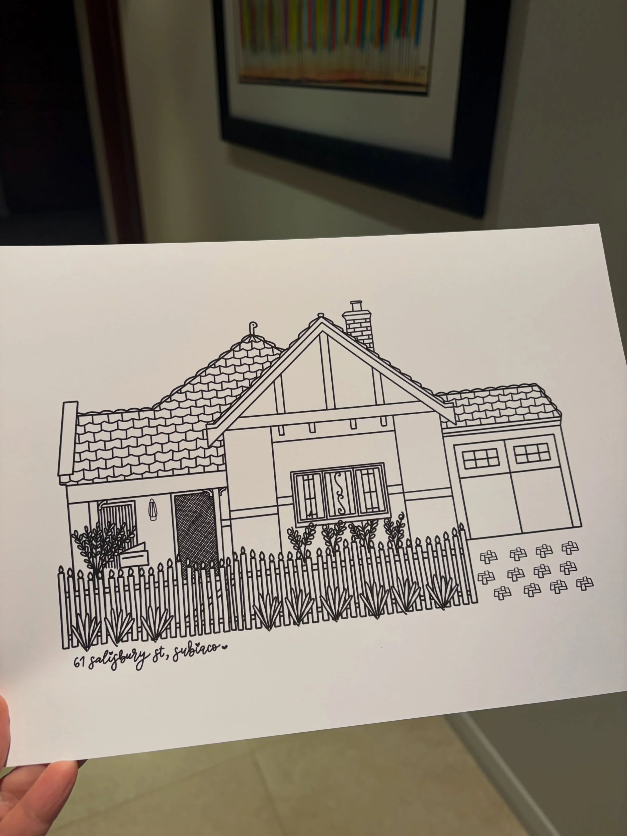 A question I get asked about a lot is&hellip; How long does it take you to draw a house?

Short answer - longer than you think 😂

Some houses look very simple but sometimes they are the ones that take me longer as there is nowhere to hide 🫣

Whilst