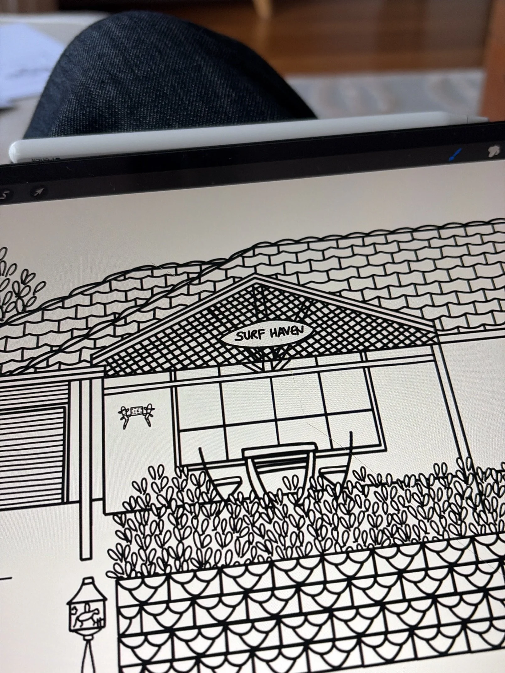 It&rsquo;s all in the little details that I cast my beady eyes over 👀

It might be a wonky fence or the overachieving garden (which I might give a haircut to ✂️ but these are the things that make your home YOURS. 

Imagine if I just drew the house o