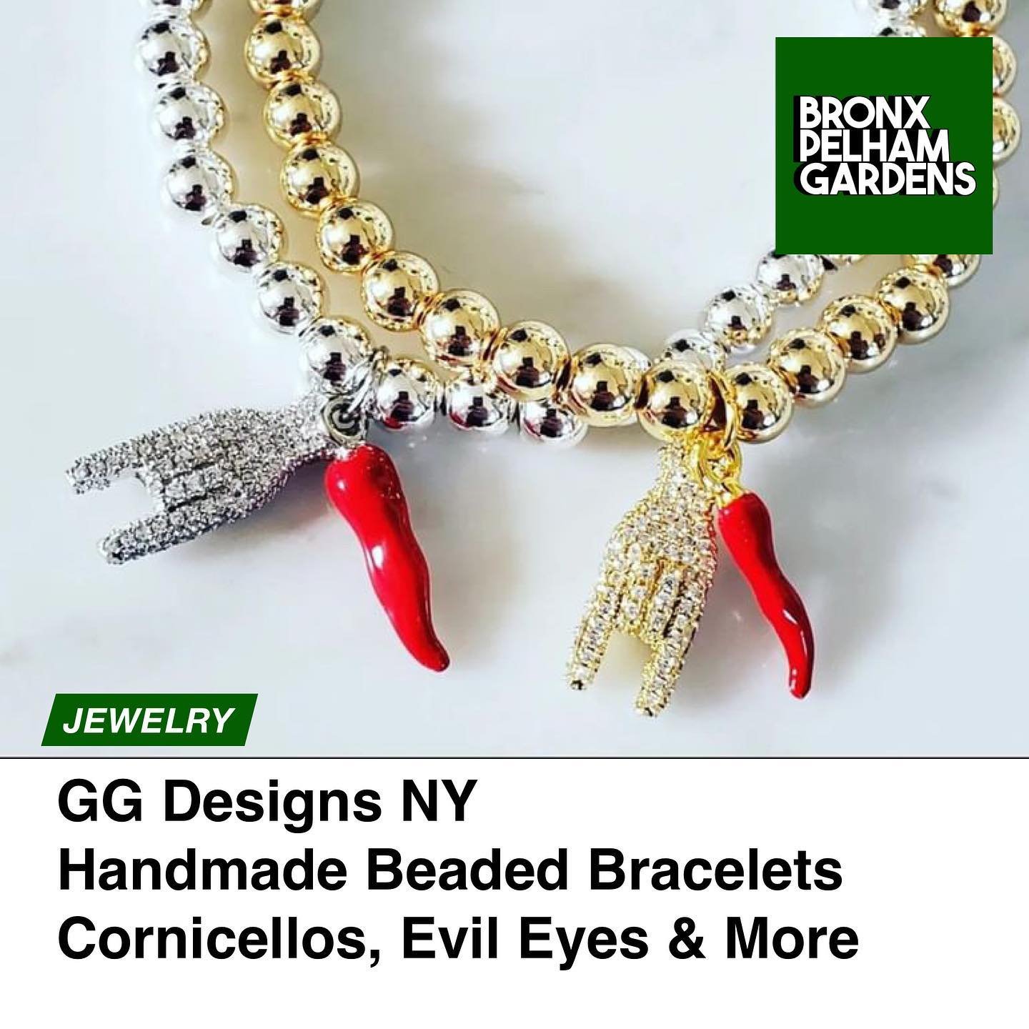 Embrace thoughtful gifting with @ggdesignsny handmade beaded jewelry 🎁 From vibrant cornicellos to intricate crosses and protective evil eyes, their creations are more than just accessories - they're symbols of love, luck, and positive energy.

Whet