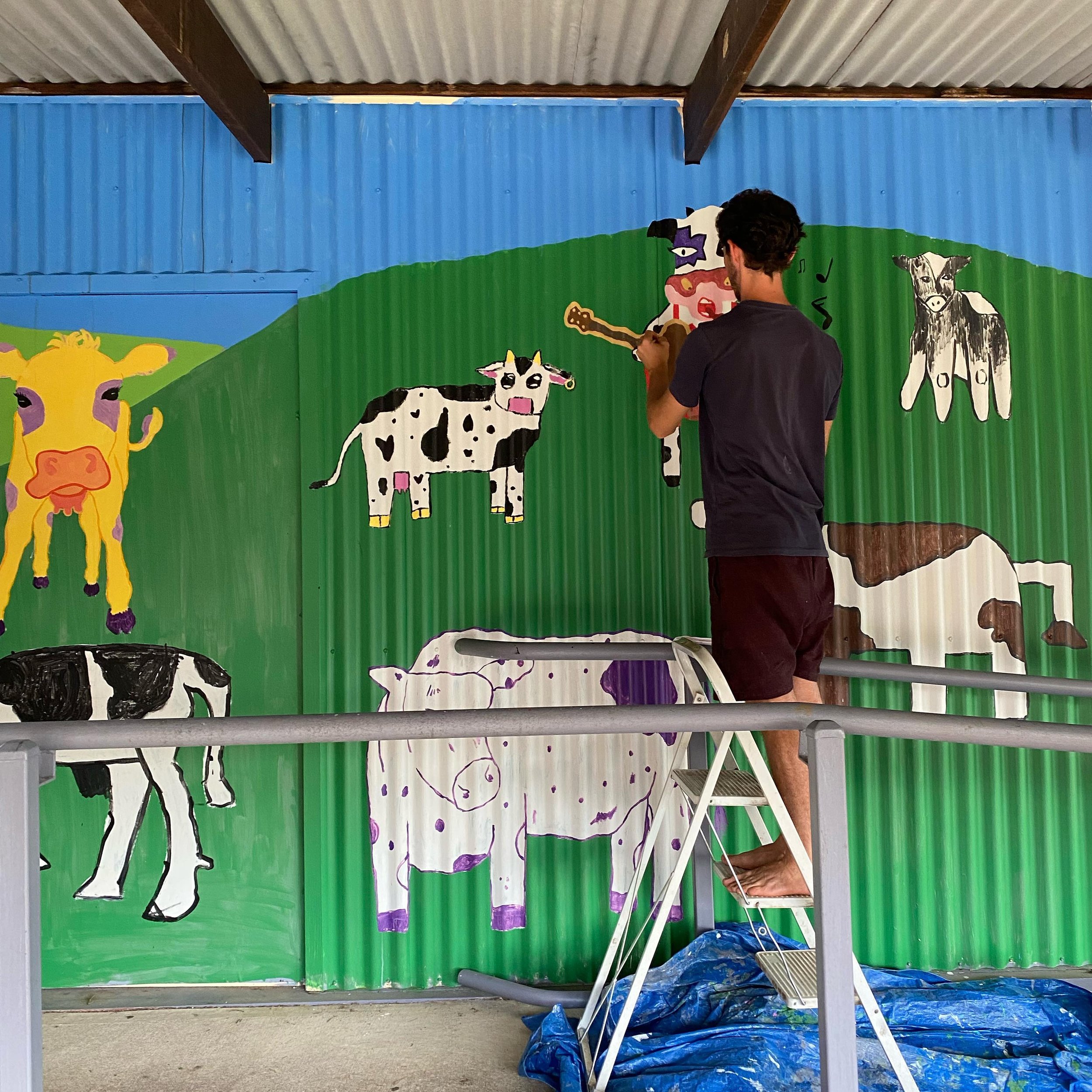 There&rsquo;s still some spots available on the Mooral for anyone interested in adding a personalised cow to the mix. If you are someone with an interest in muralism and yet to take the first step, this might be the opportunity you&rsquo;re looking f