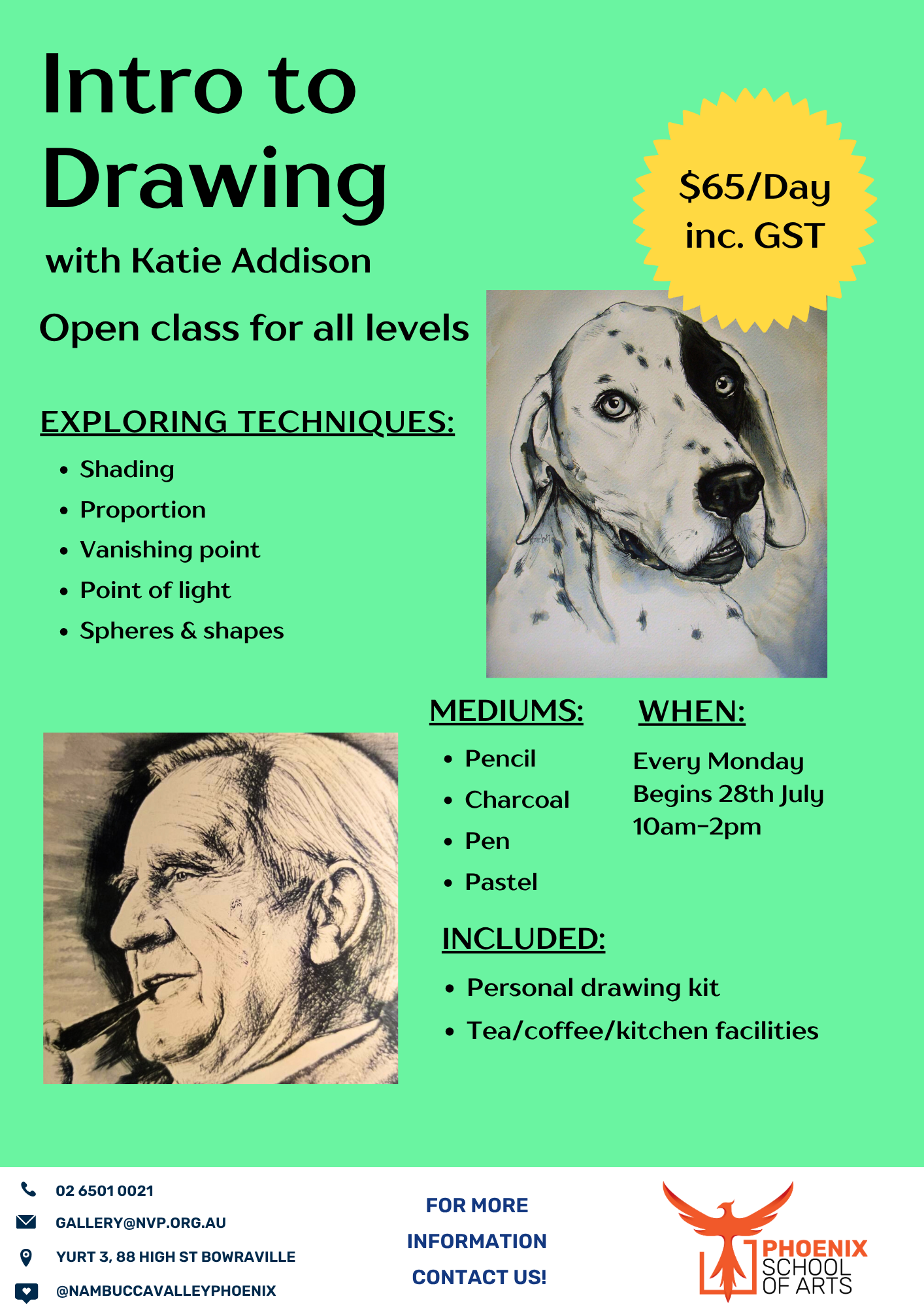 INTRO TO DRAWING with Katie Addison