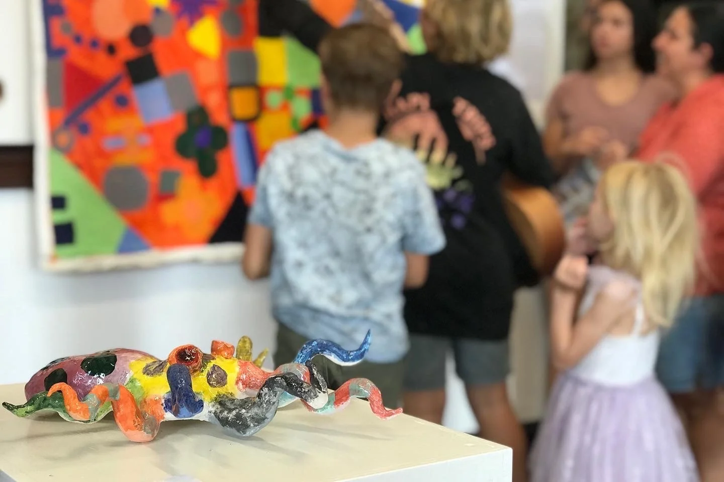 Shifting realms exhibition opening