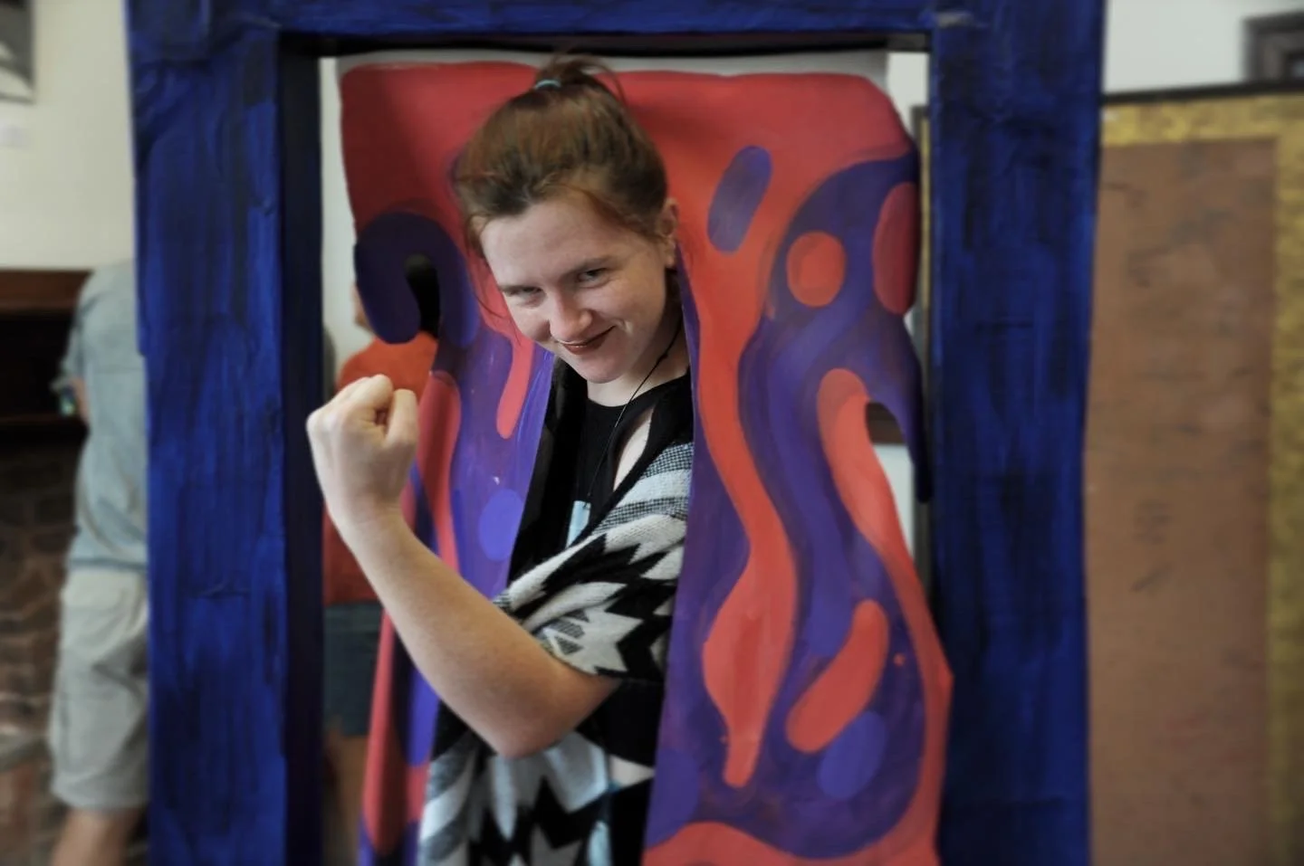 Shifting realms exhibition opening