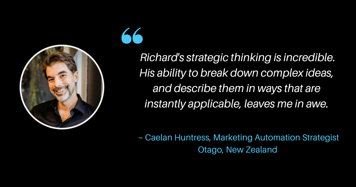 Caelan Huntress, Marketing Automation Strategist, New Zealand