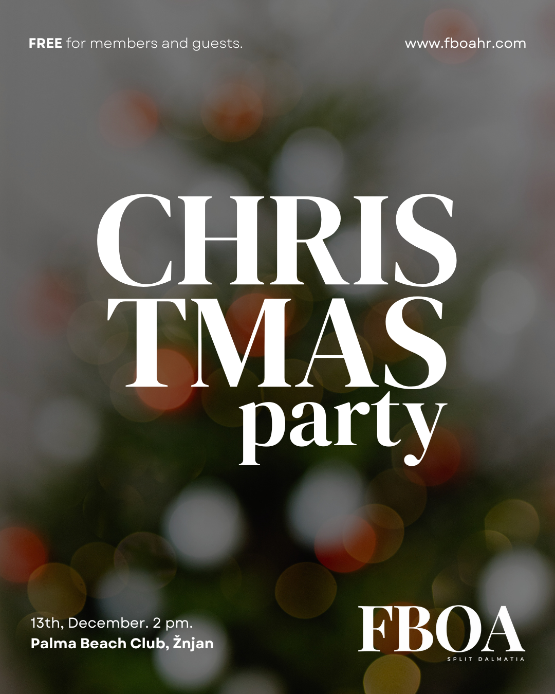FBOA Christmas Party 2025