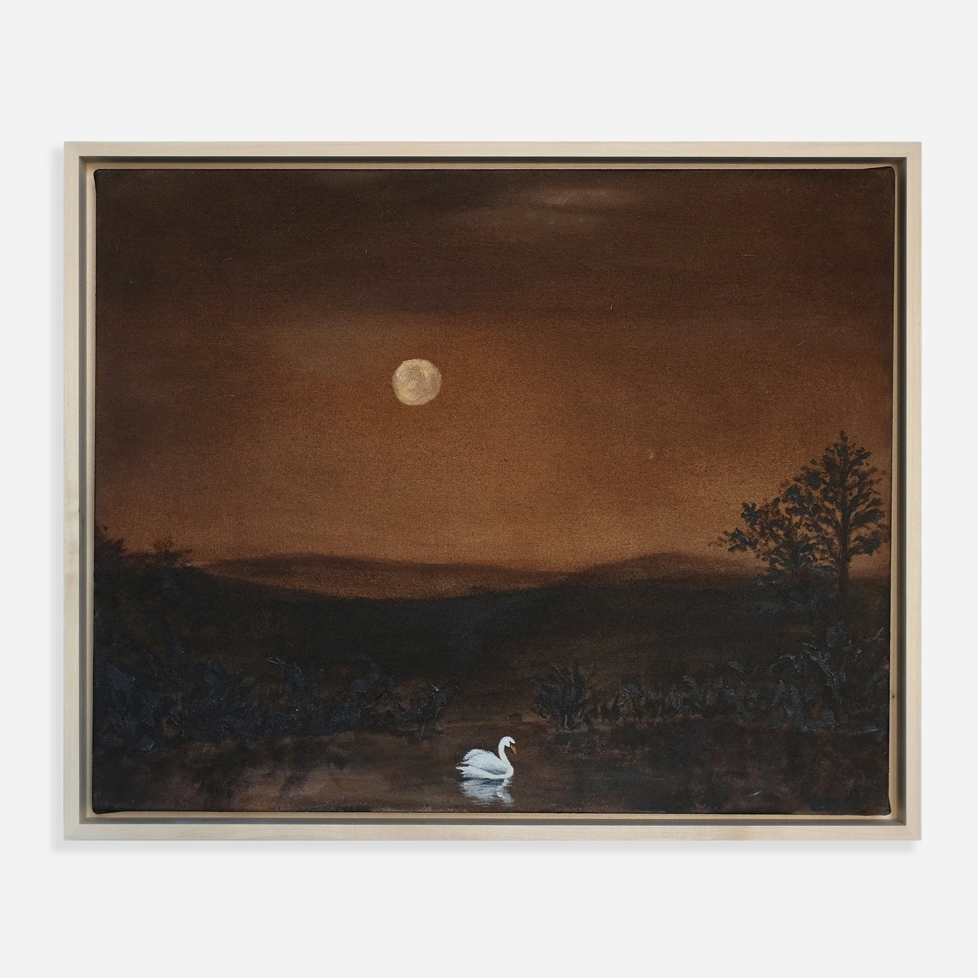 “Moon and Swan" by Elle Aiche