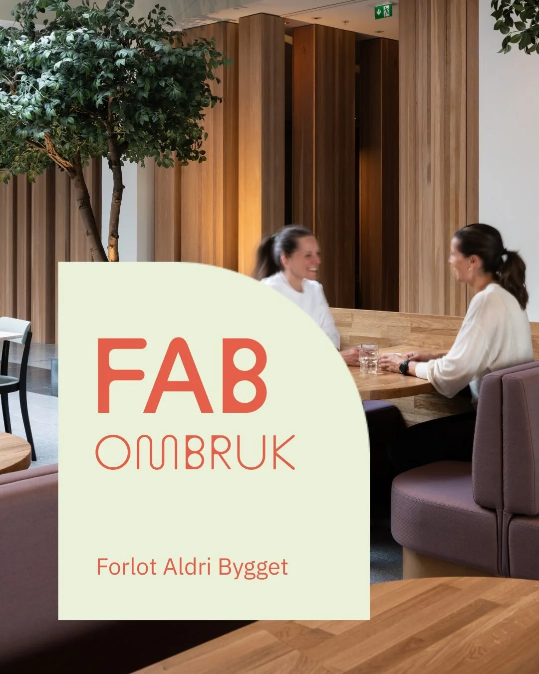 FAB &ndash; Forlot Aldri Bygget

Fra gate til bord: en gammel lyktestolpe fungerer n&aring; som bordben i Snar&oslash;yveien 20. Ikke nytt. Bare brukt smartere.
Kortreist sirkularitet &ndash; f&aelig;rre leveranser, mindre avfall, lavere avtrykk.

FA