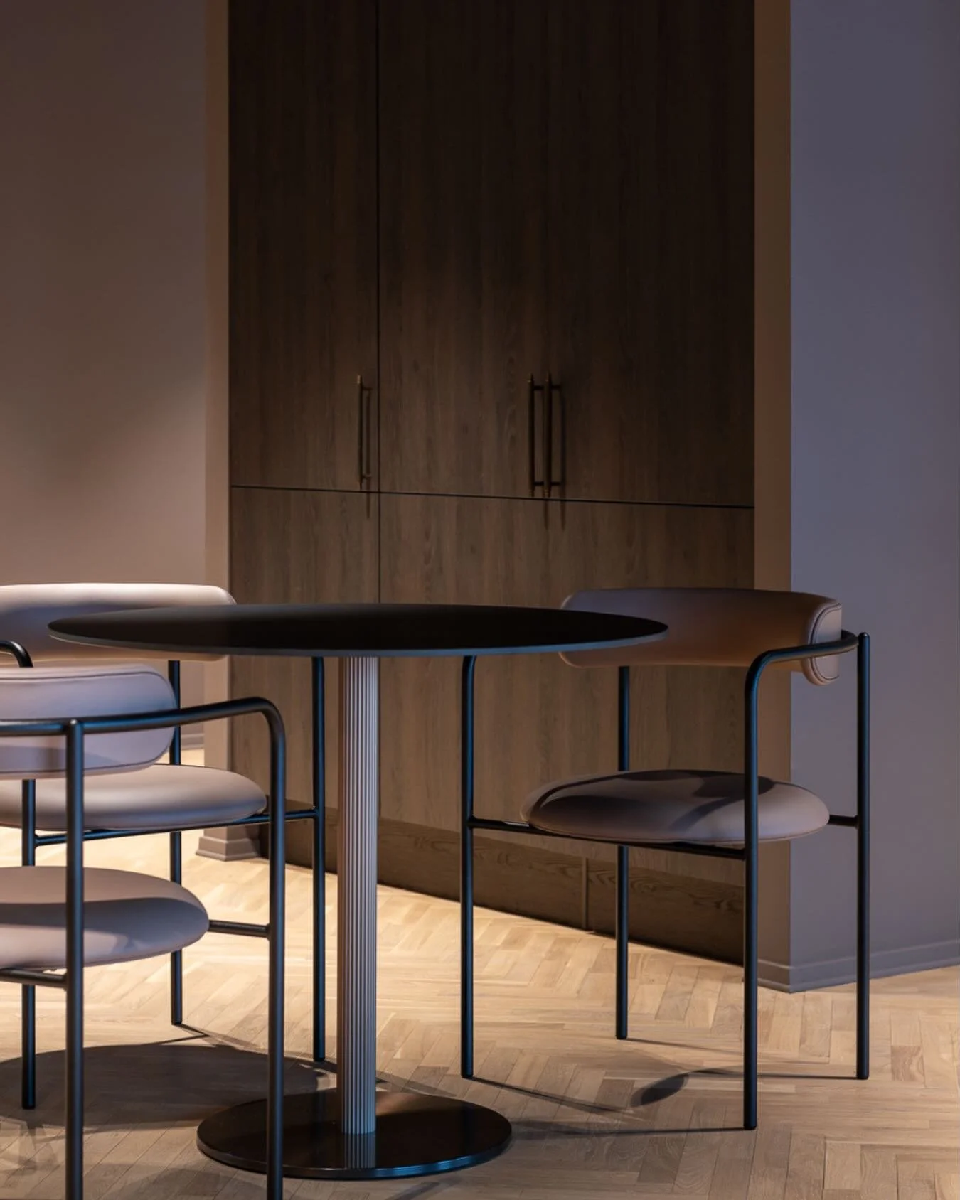 Et kontorlandskap som inviterer til uformelle m&oslash;ter, gode samtaler og naturlige pauser gjennom arbeidsdagen &ndash; steder der samarbeid og id&eacute;utveksling kan oppst&aring; spontant.

Foto: Niklas Hart