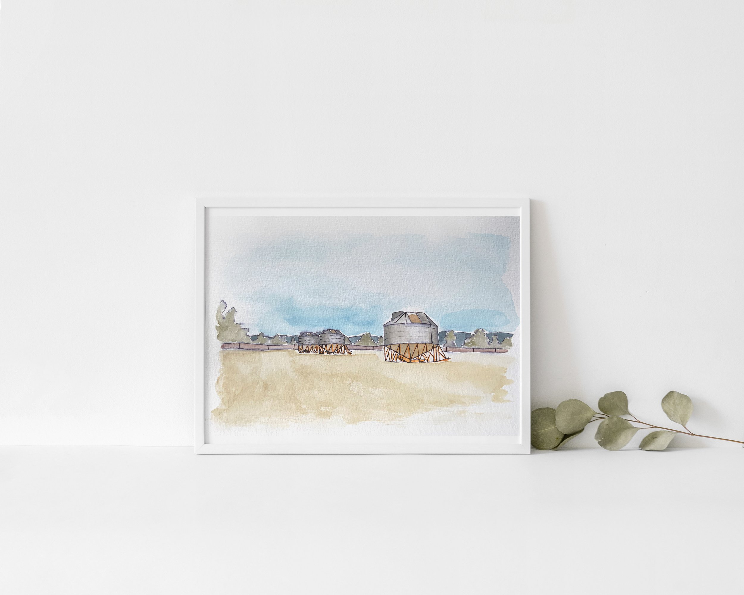 Field Bins - Limited Edition Print