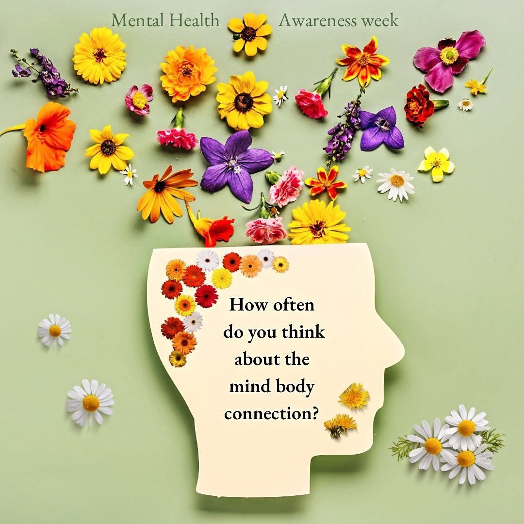 Did you know that it&rsquo;s Mental health awareness week? With a focus on movement, the mind-body connection is important to consider. 

Just as our mind can influence our body, our bodily state can affect our mental health. 

Movement, such as walk