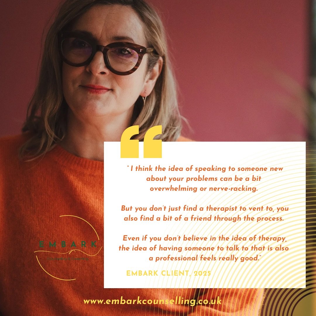 It&rsquo;s true, &ldquo;&hellip;having someone to talk to that is also a professional feels really good.&rdquo; 

If you&rsquo;re in need of someone to talk to, do get in touch. I&rsquo;d love to hear from you and may just help you find the clarity &