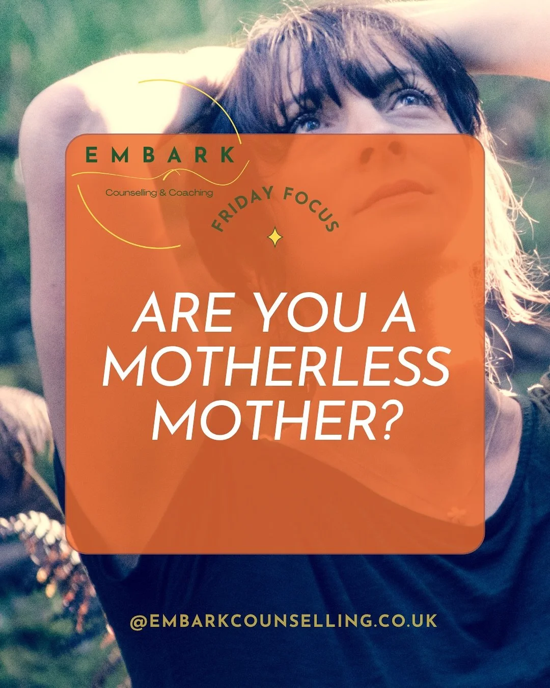 New research has shown, in stark black and white statistics, how very hard it can be to navigate your rite of passage as a Mother without the love, support and nurture your own Mother may have offered.  Statistically 81% of these Motherless Mothers a