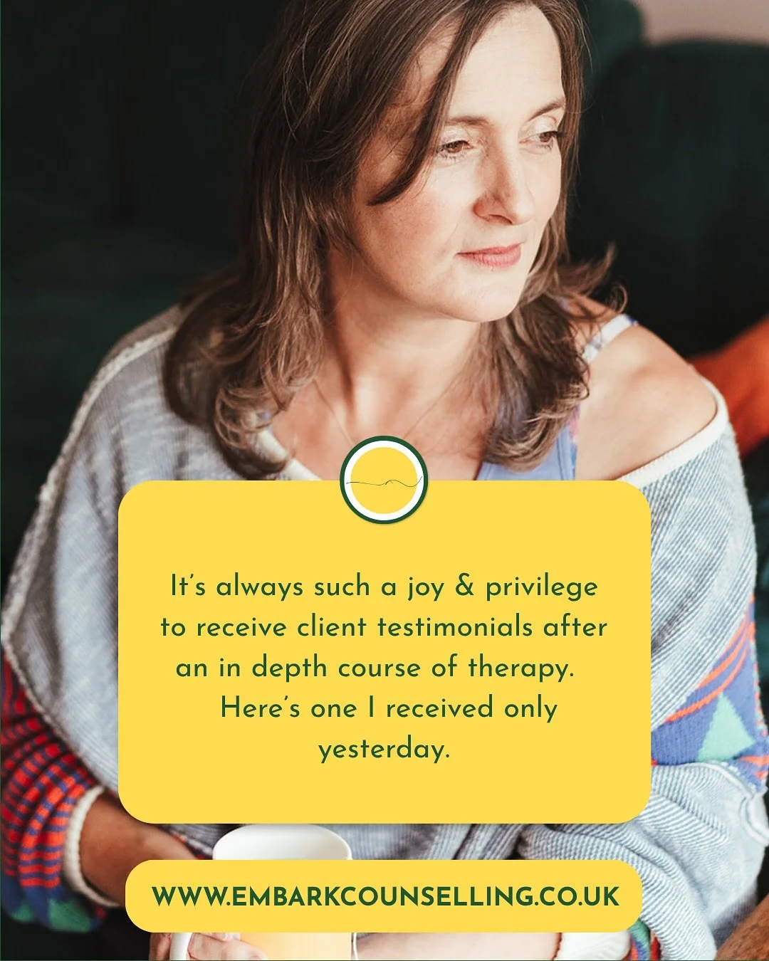 I&rsquo;m immensely grateful to this client for so kindly and generously offering this review of our time together. 

She showed up week by week with courage, grace, and commitment. We dived deeply, explored thoroughly and slowly allowed the truth of