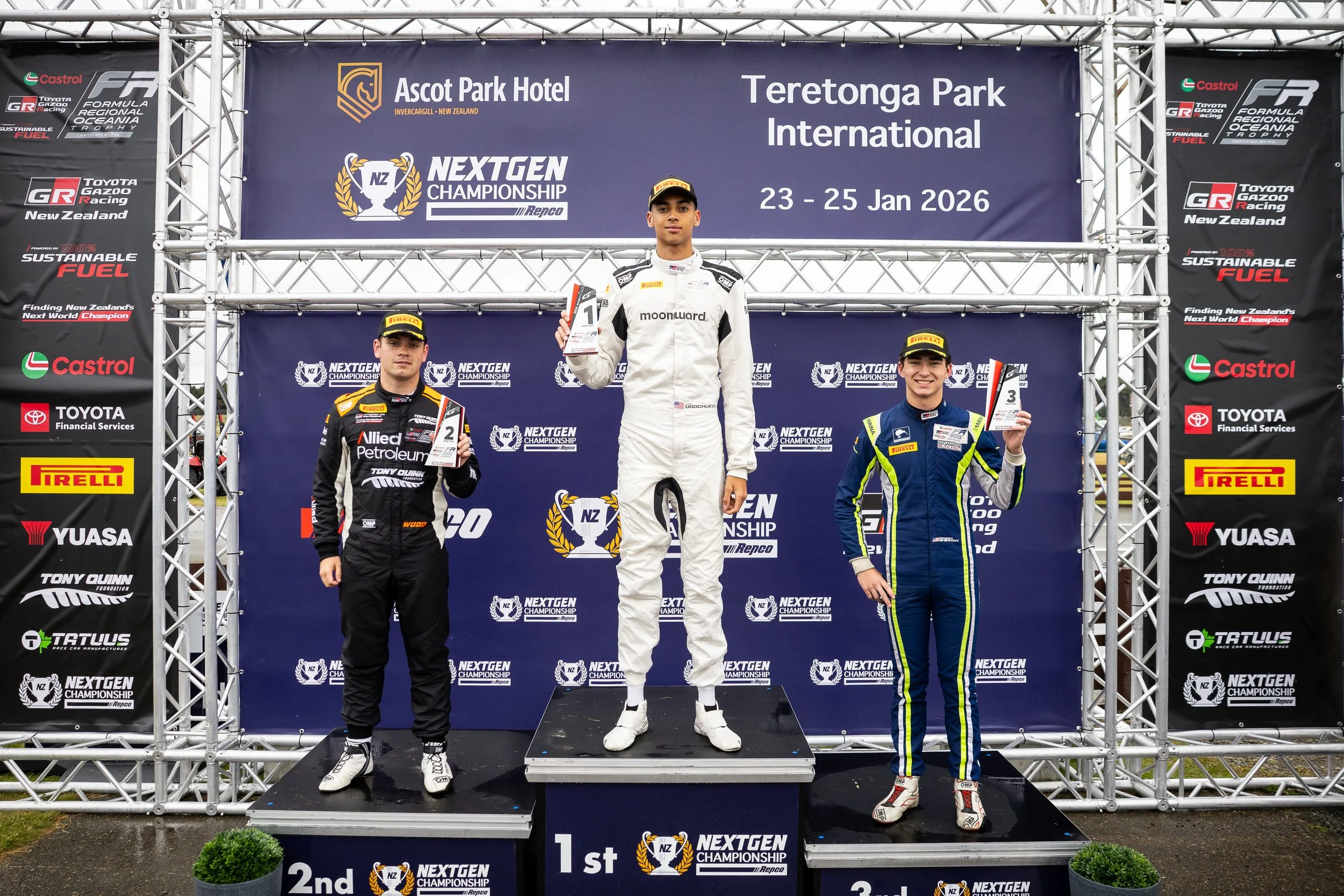 Podium At Teretonga!