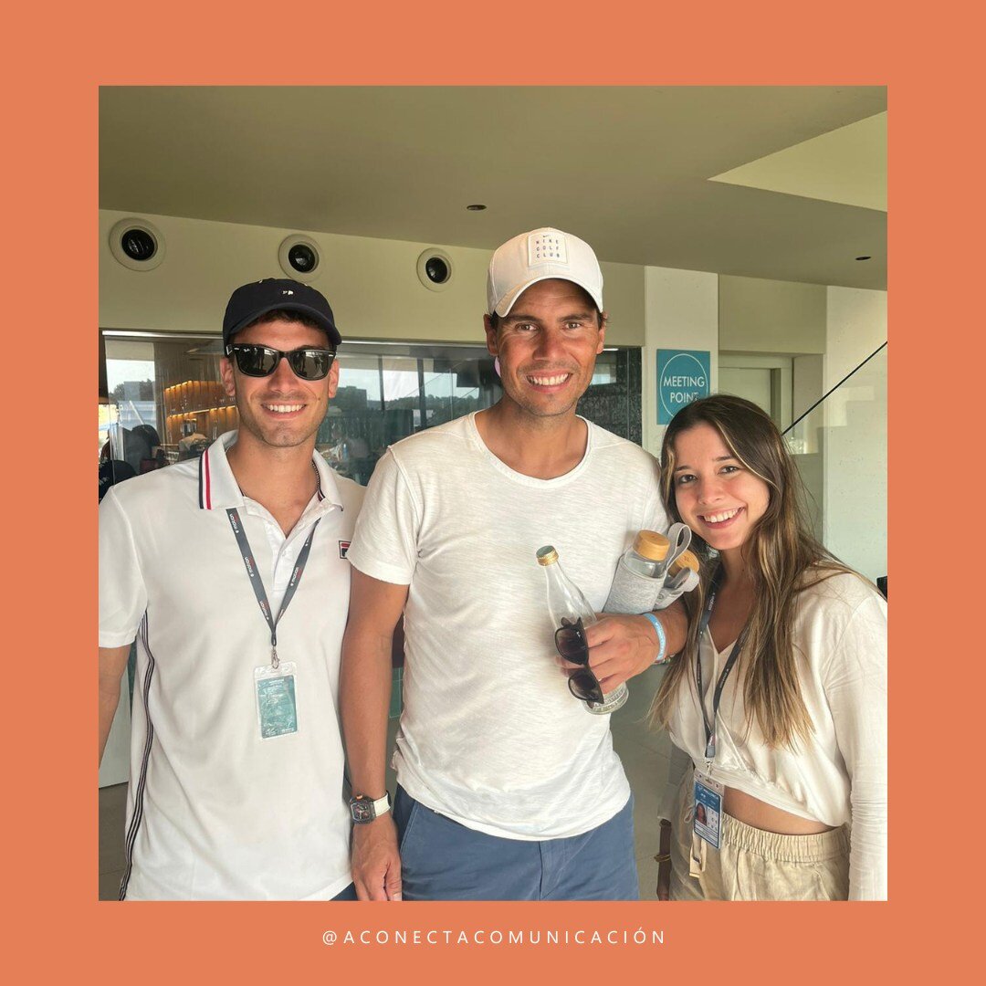 Gracias a nuestro trabajo, tenemos la suerte de conocer a leyendas como @rafaelnadal 🎾😎

Y como no&hellip;  siempre encontramos tiempo para capturar esos momentos especiales.

Gracias Rafa 🥰

#AConecta #AConectaComunicacion #AgenciaComunicacionMal