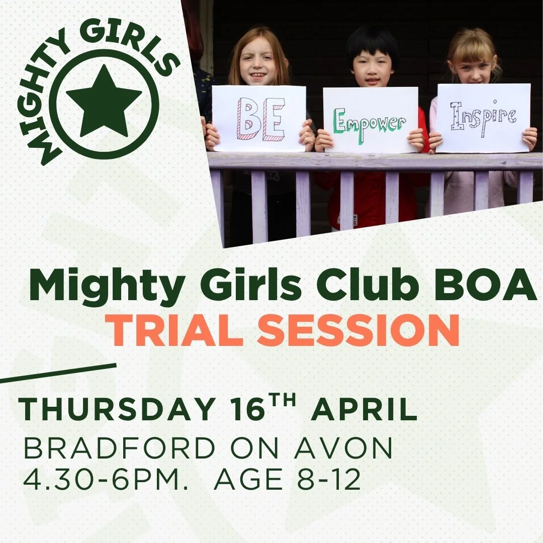Mighty Girls Club BOA Trial Thursday 16th April