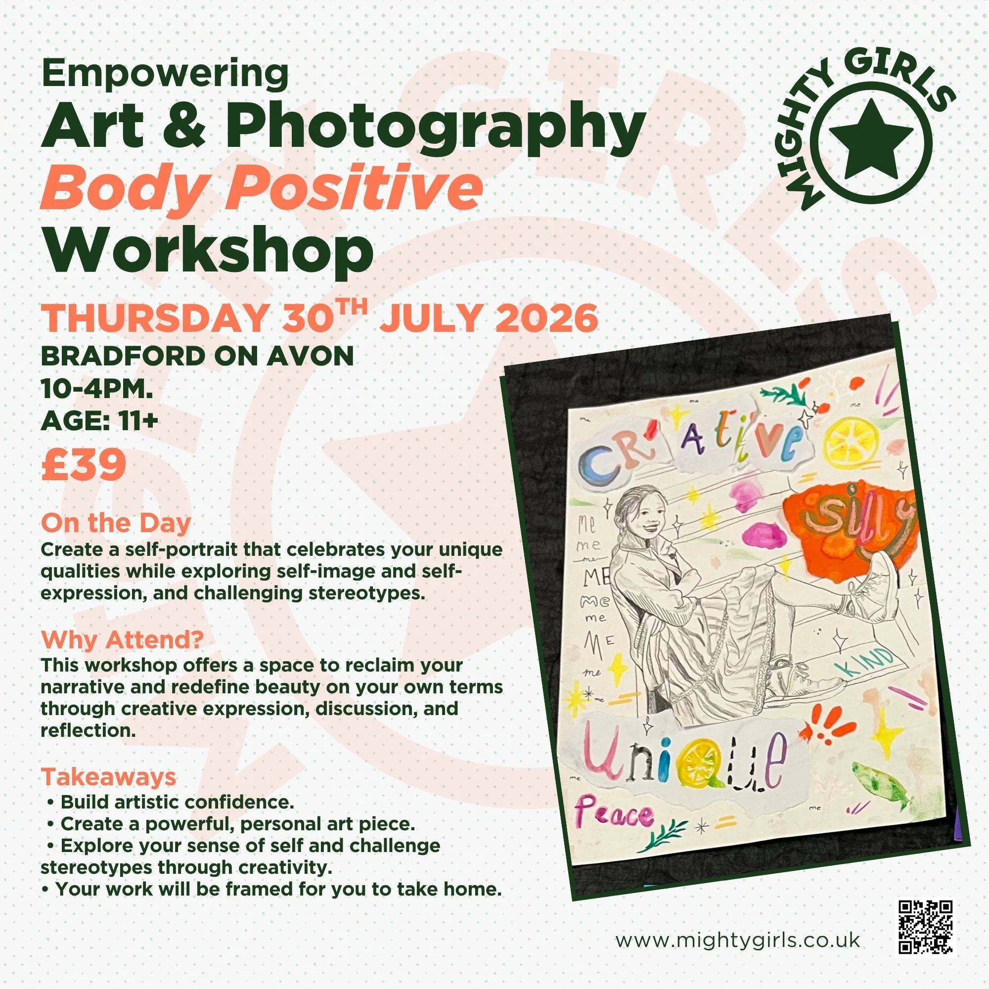 Art & Photography Body Positive Workshop
