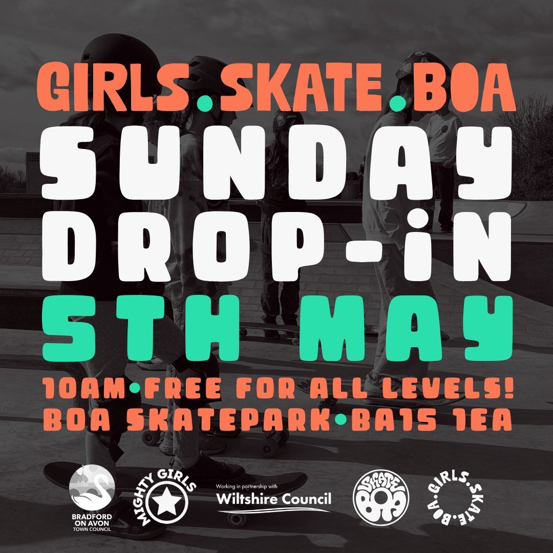 🛹 Calling all girls! Join us for our 2nd Sunday meet at BOA Skatepark at 10am for our Girls Skate Meet. 🛹

Our first meet was a blast, with girls aged 8 to 22 coming together to skate and have fun. This time, Eilana will be there to offer support, 