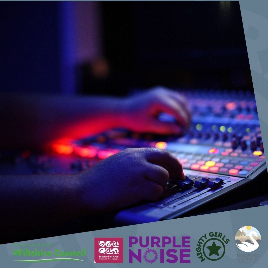 🎶🎤 Attention all young music enthusiasts! 🎸🎹

Ready to take your music to the next level?  We have received funding to offer free sessions at Purple Noise Studios to support your musical journey! Whether you're in a band, a solo artist, or a musi