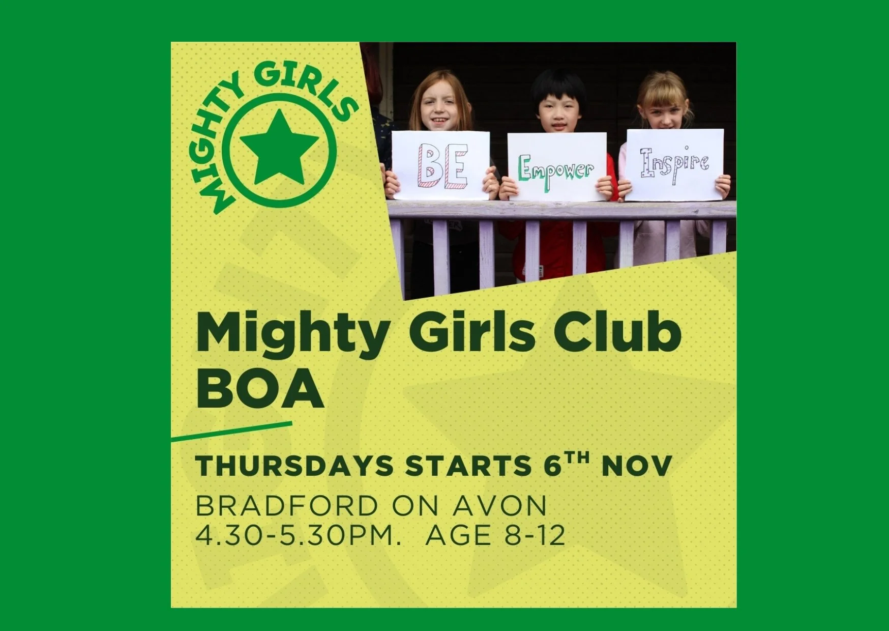 Mighty Girls Club BOA