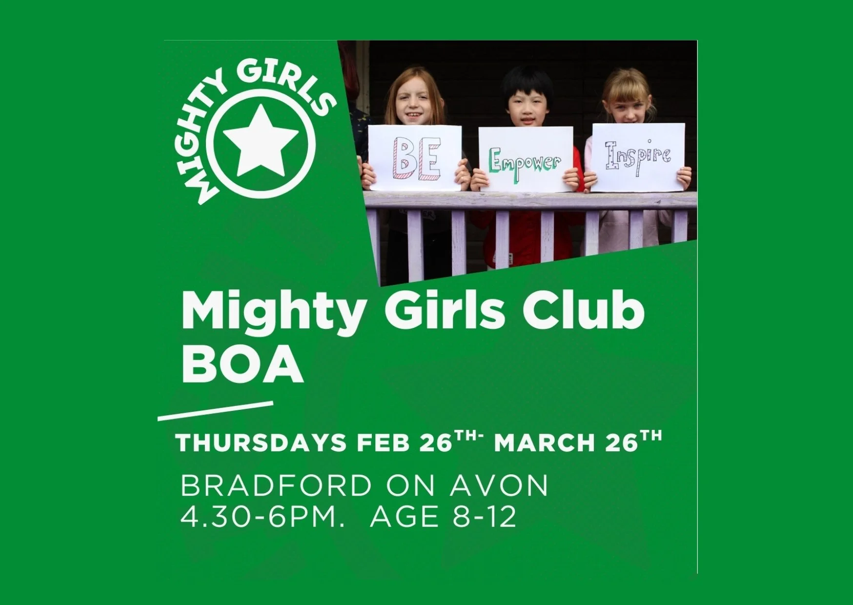 Mighty Girls Club BOA 