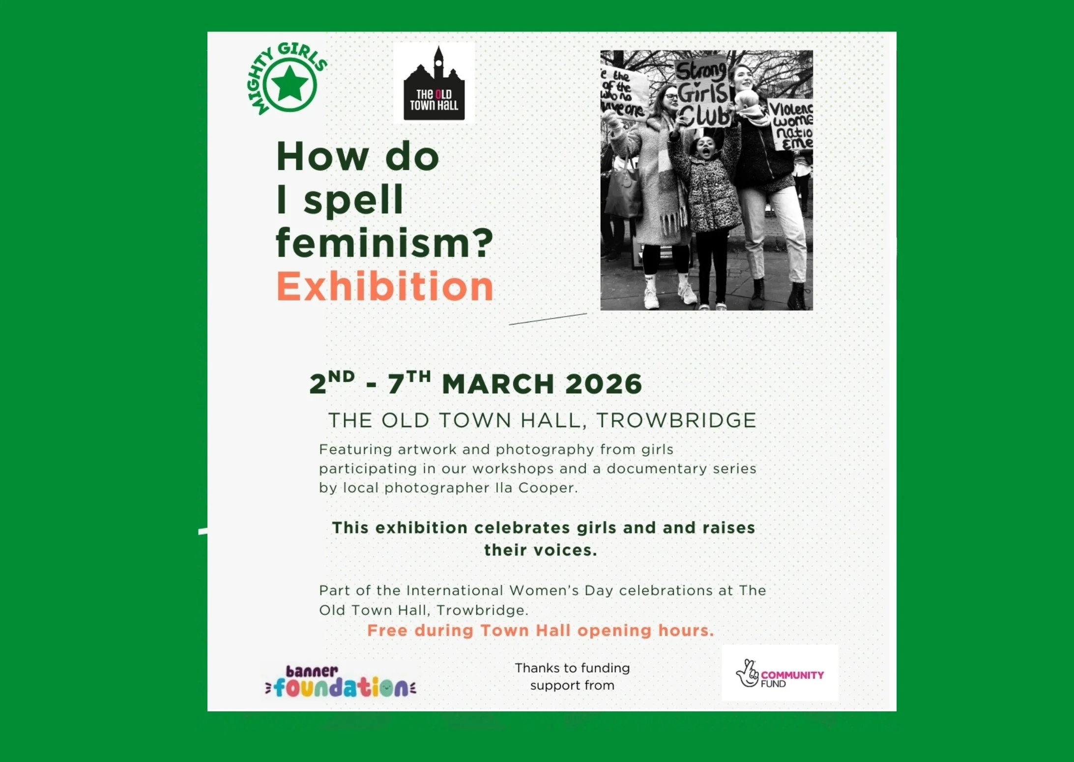 How Do I Spell Feminism? – A Mighty Girls Exhibition