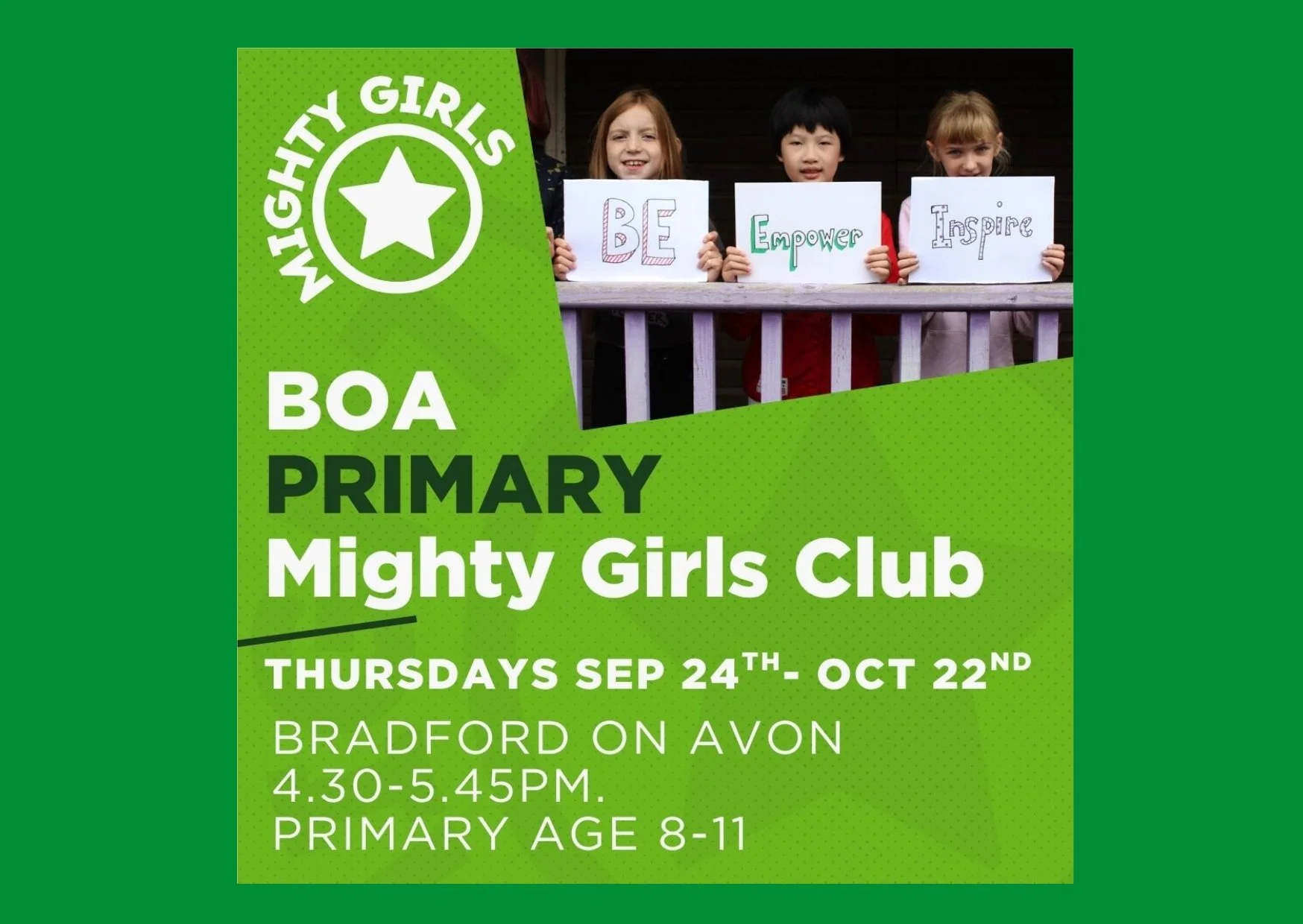 Mighty Girls Club - Primary Gang!