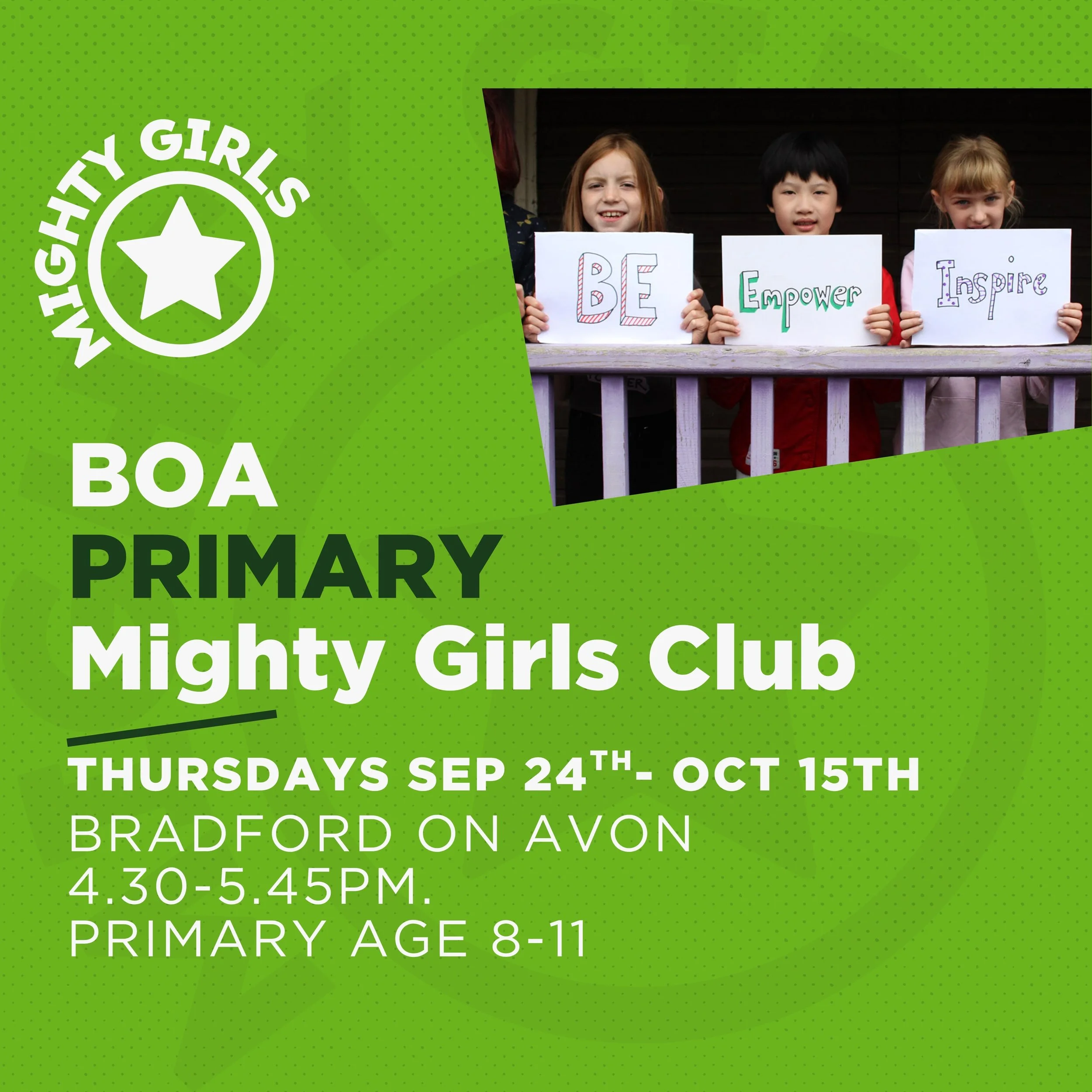 Mighty Girls Club - The Primary Gang!