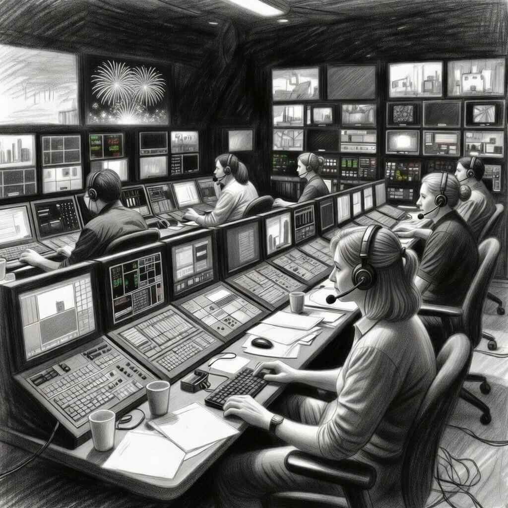 Live Generative Video in Live Events and Broadcasts