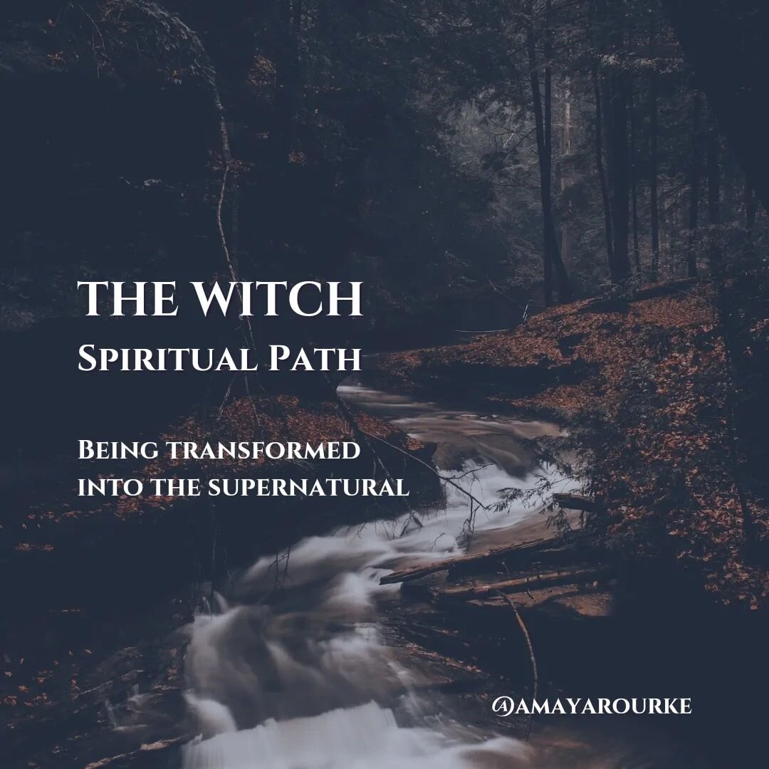 The final spiritual path we&rsquo;re going to talk about today, is the path of the Witch.

The modern use of the word &ldquo;Witch&rdquo; has become a catch-all that truly describes a hybrid of the Mysticism + Occultism paths (see my earlier posts).
