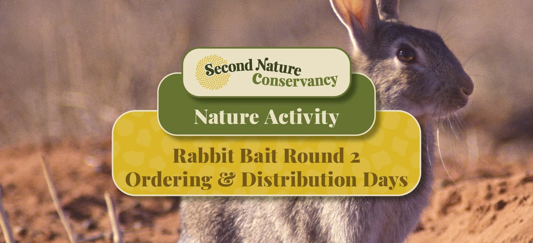 Rabbit Bait Round 2 - Ordering &amp; Distribution Days