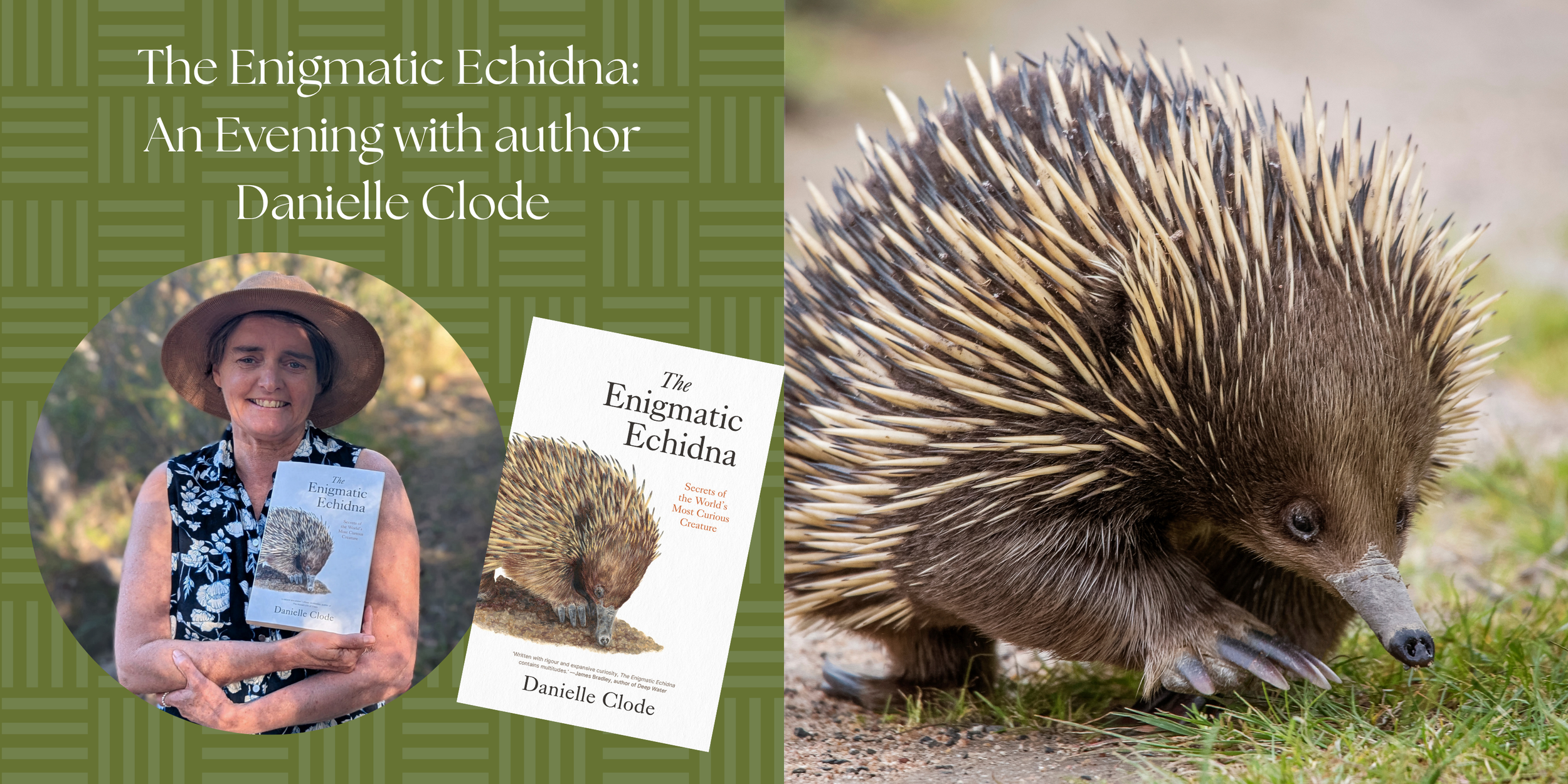 The Enigmatic Echidna: An Evening with Danielle Clode