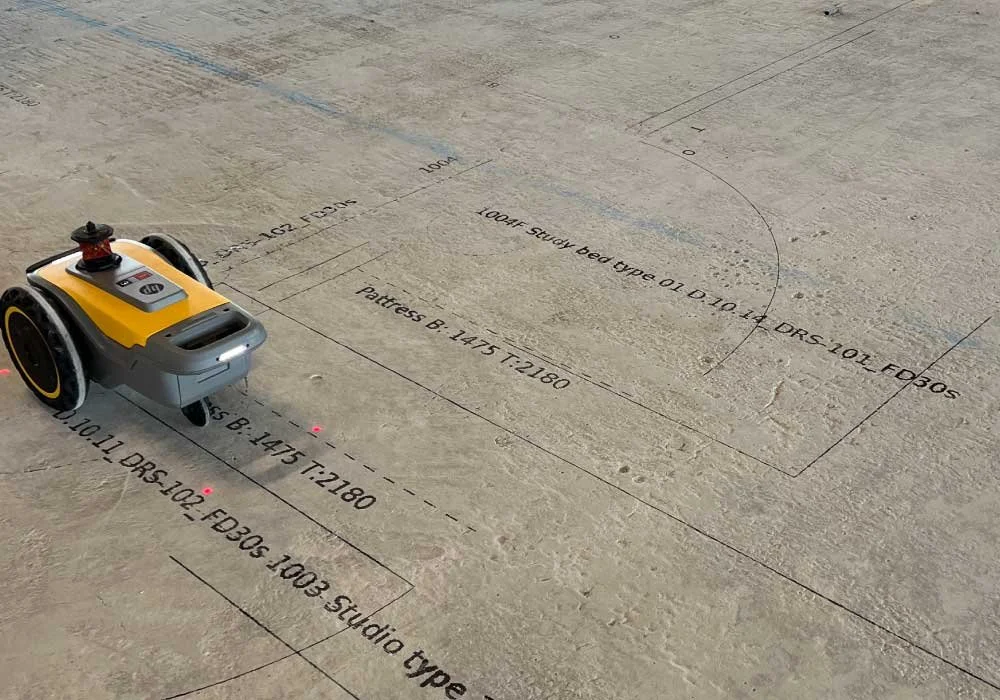 How Robotic Layout is Supporting Faster Fit-Outs