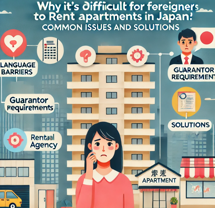 Why It’s Difficult for Foreigners to Rent Apartments in Japan: Common Issues and Solutions