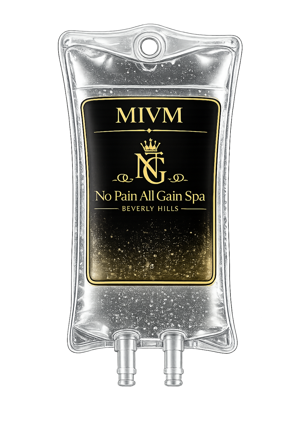 MIVM COCKTAIL treatment illustration, No Pain All Gain Spa