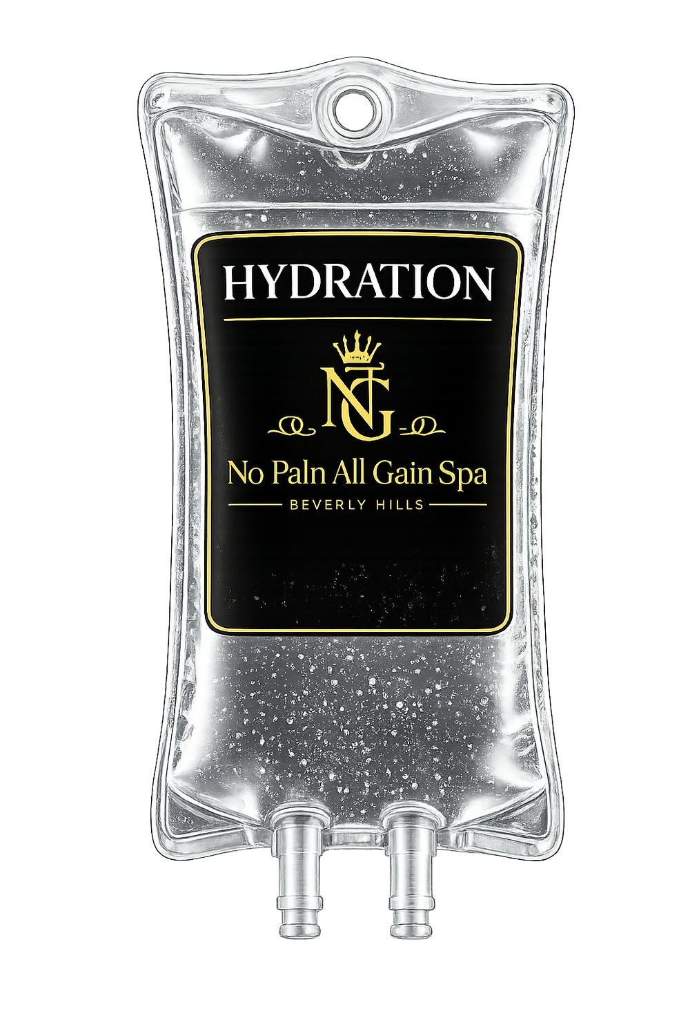 HYDRATION treatment illustration, No Pain All Gain Spa