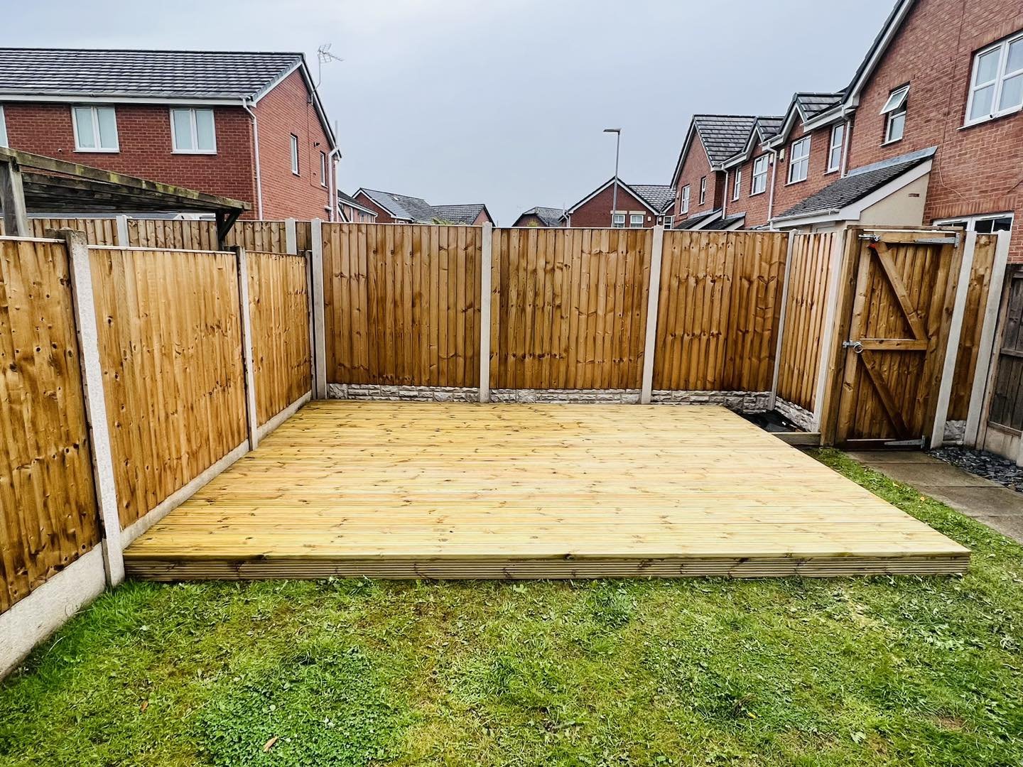 Decking project installation