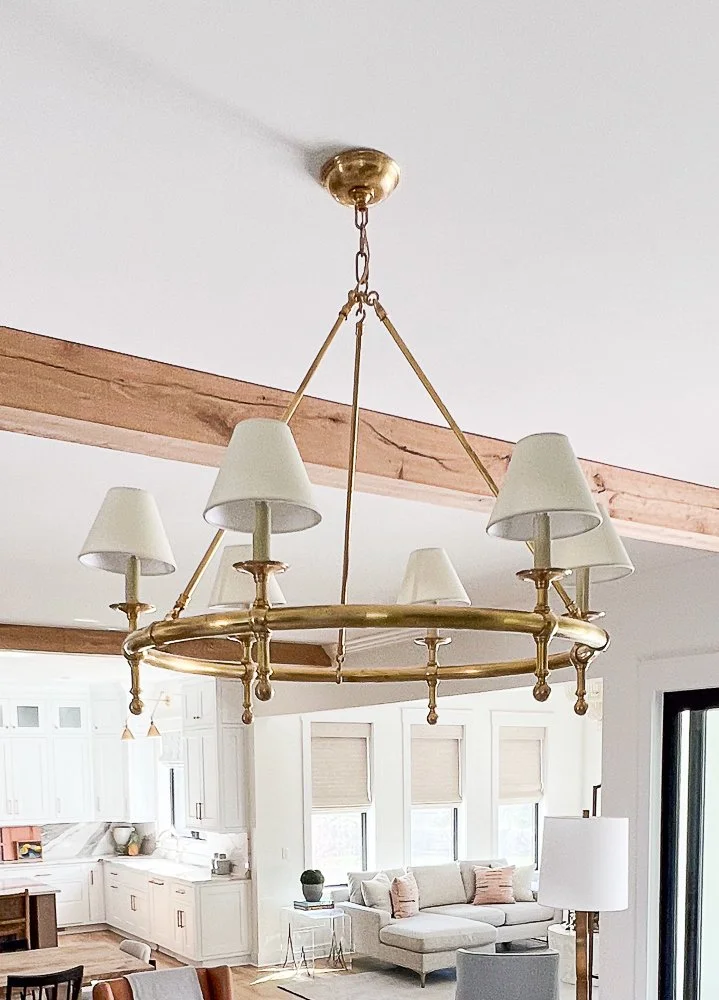 Nashville Interior design home living room lighting
