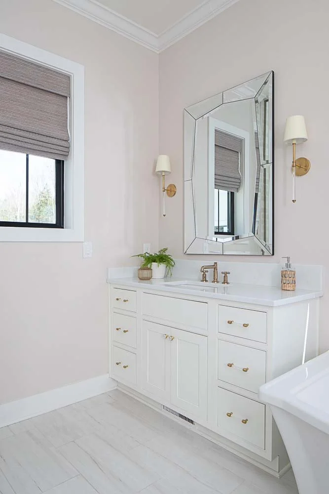 Nashville Interior design home master bathroom custom design