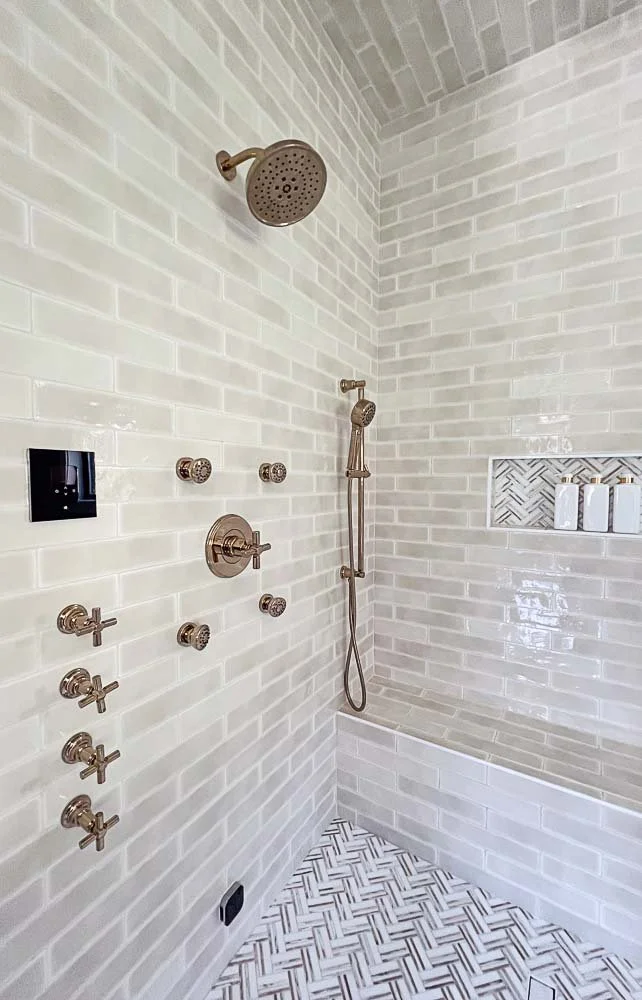 Nashville Interior design home master bathroom custom design