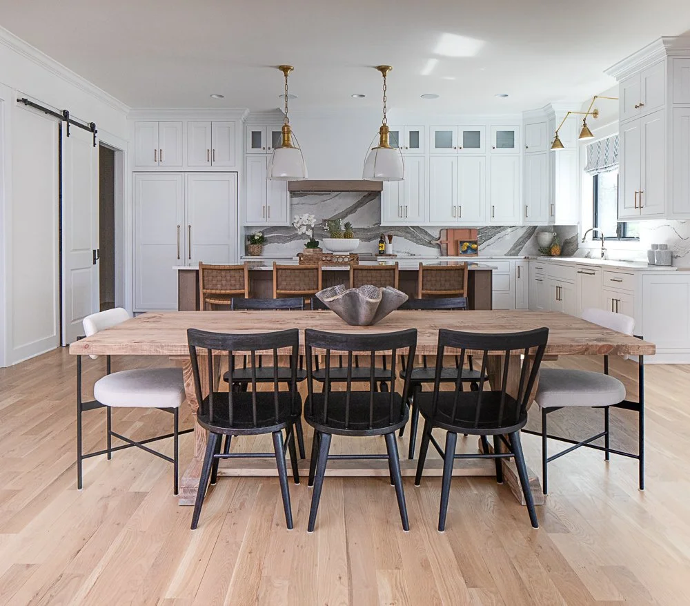 Nashville Interior design home kitchen table