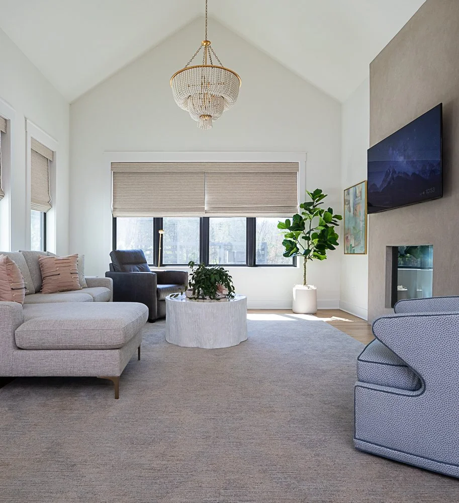 Nashville Interior design home master bedroom custom design