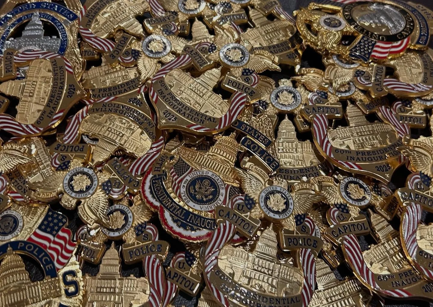 🔥 They&rsquo;re in!!!

(Official) 2025 USCP Inauguration Badge (60th Presidential Inauguration)&hellip; 

Limited Quantity&hellip; LE Only&hellip; Verification Required&hellip;

Reserve yours today by contacting us at https://www.sheepdog101.com/con