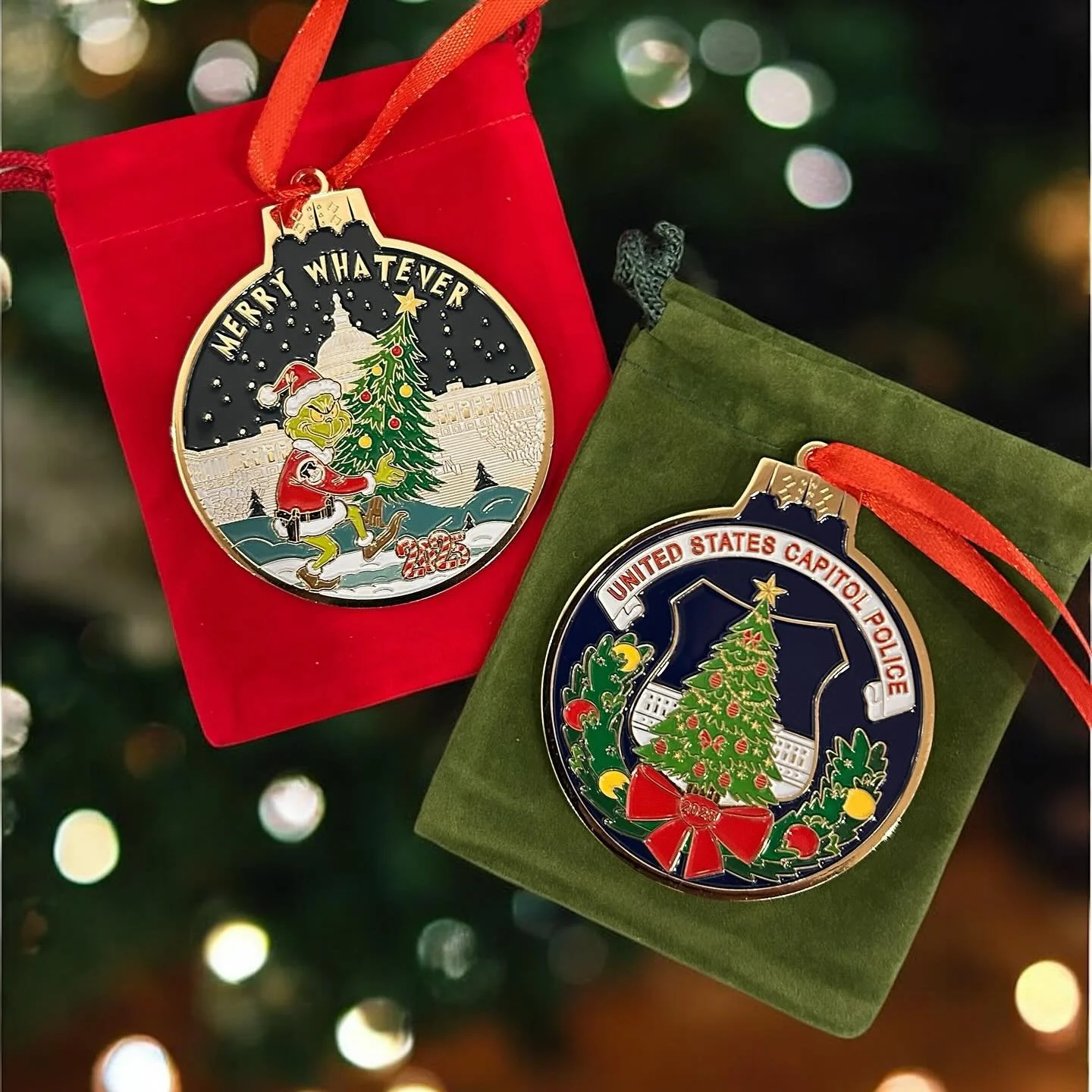 🎄Holiday Ornament Coins are here!

All pre-orders will ship out tomorrow, and email will follow for pick up locations. 

Limited quantity left, so order while they last. 

https://www.sheepdog101.com/shop/p/christmasornamentcoin

SheepDog101.com
#th