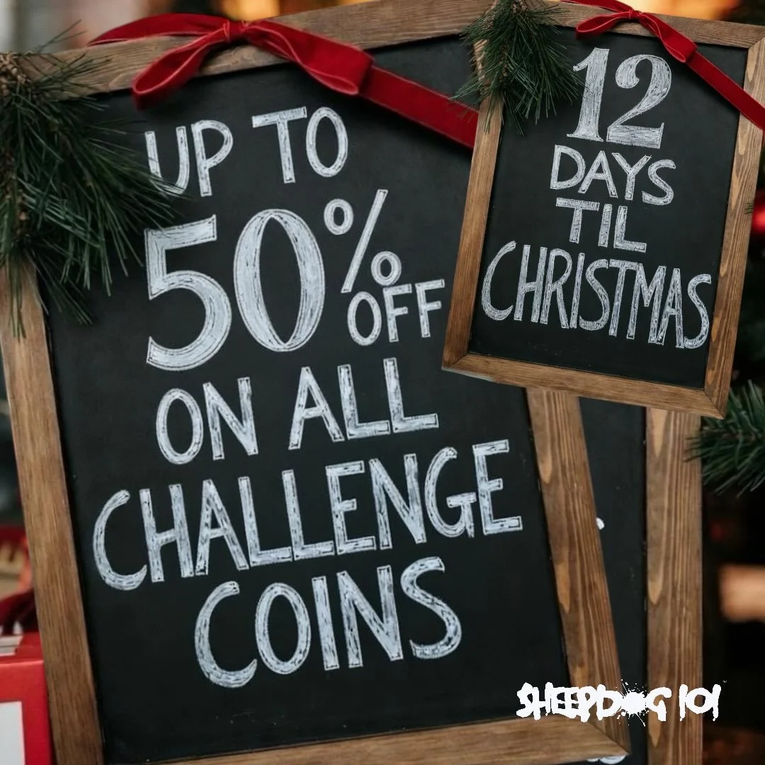 🌲12 Days Til Christmas &ldquo;Sale&rdquo;&hellip;

Up to 50% OFF Challenge Coins and Patches&hellip;

SheepDog101.com
#thesheepdog101

#thinblueline #backtheblue #tacticalgear #policesupply #police #lawenforcement #policeweek #thesheepdog #policebad
