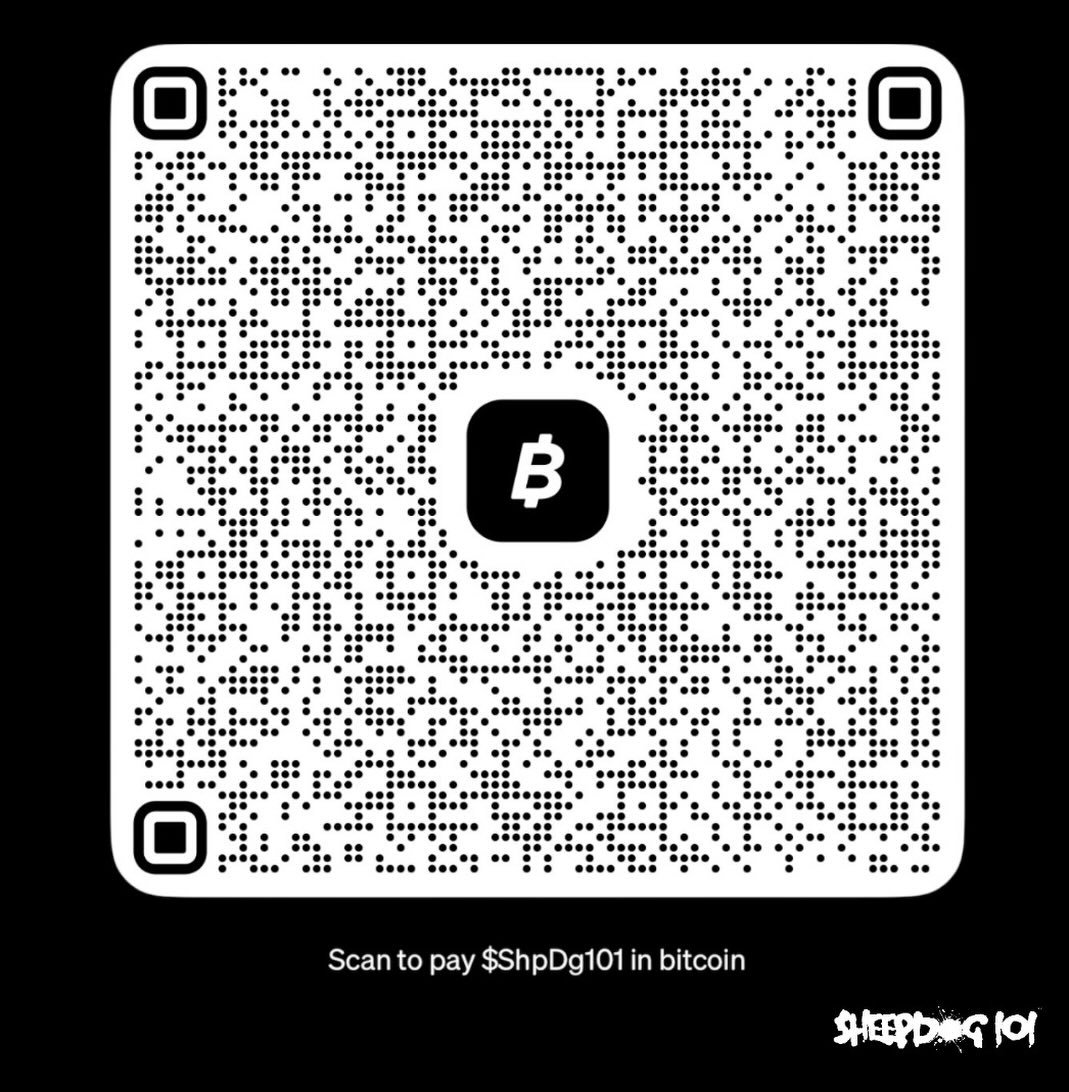 NOW Accepting Bitcoin Payments via CashApp&hellip; 🤩

SheepDog101.com
#thesheepdog101

#thinblueline #backtheblue #tacticalgear policesupply police lawenforcement policeweek thesheepdog policebadge peacemakers firstresponders holidays christmas gift