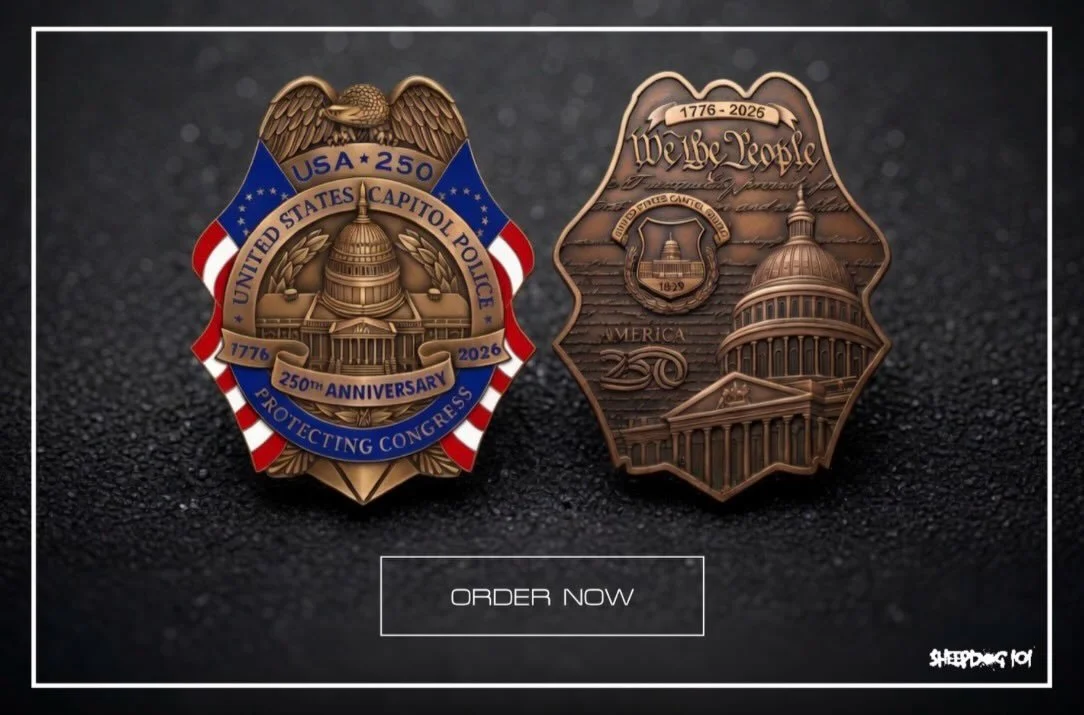 🤩 250th Anniversary Coin&hellip; Order Now&hellip;
 
Thank you for bearing with us, it took us a bit to get it on the site&hellip;

Order Here: https://www.sheepdog101.com/shop/p/250americacoin

SheepDog101.com
#thesheepdog101

#thinblueline #backth
