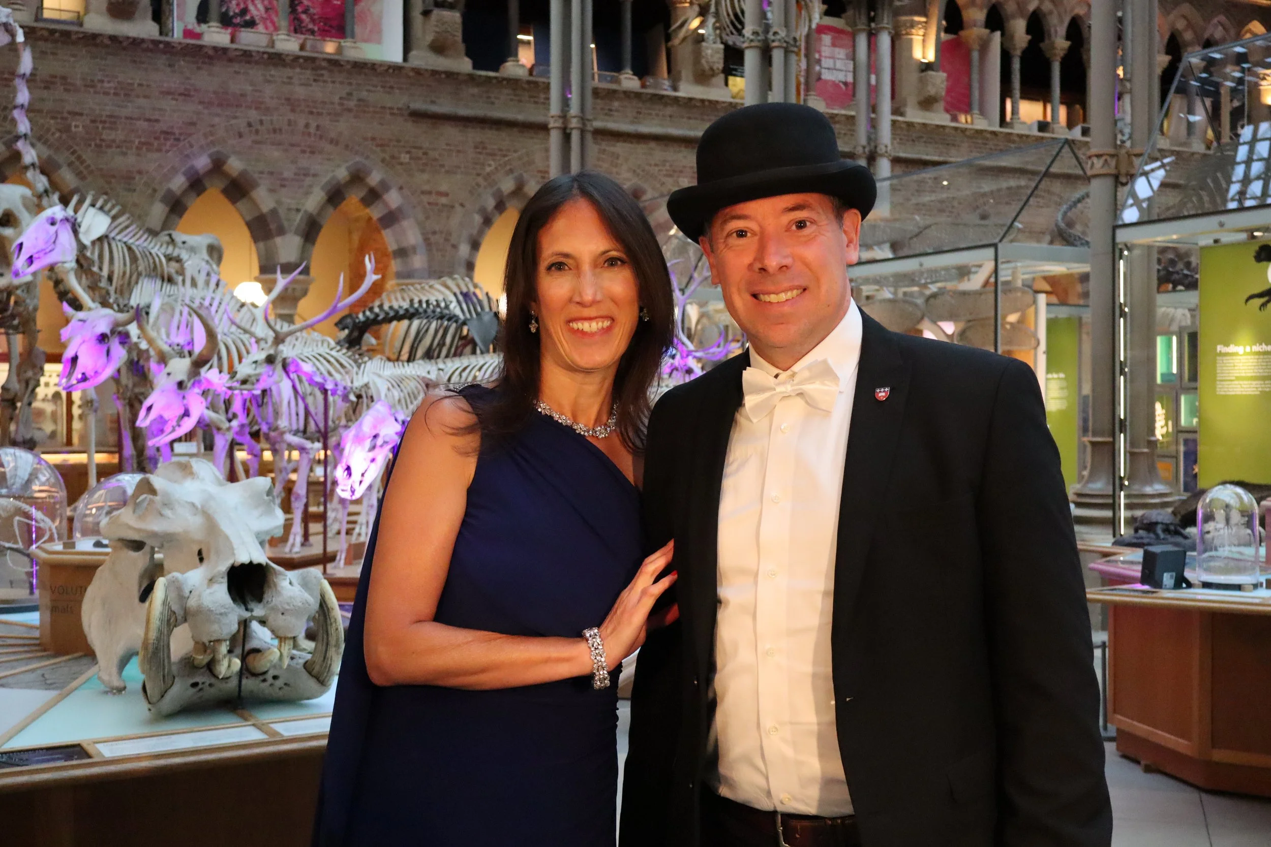 Grandfather Clock Photo Booth at a corporate event