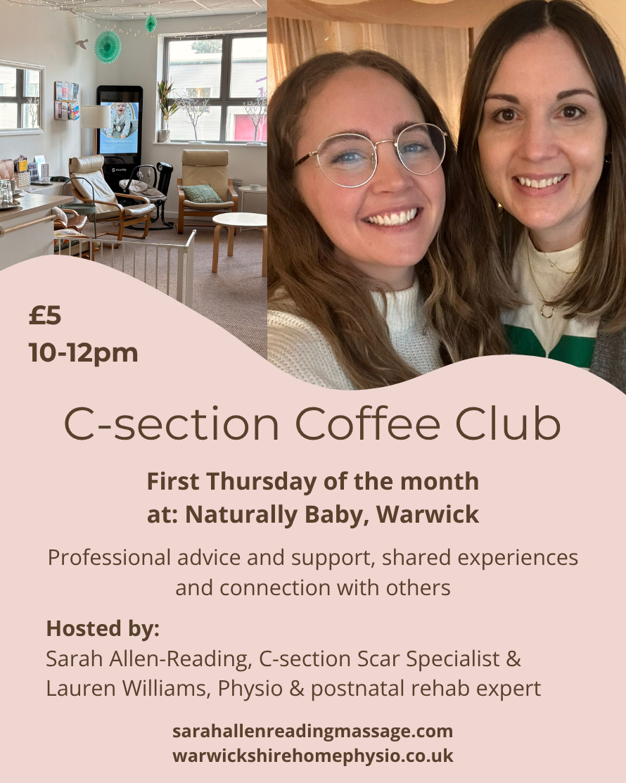 C-SECTION COFFEE CLUB WARWICKSHIRE POSTER